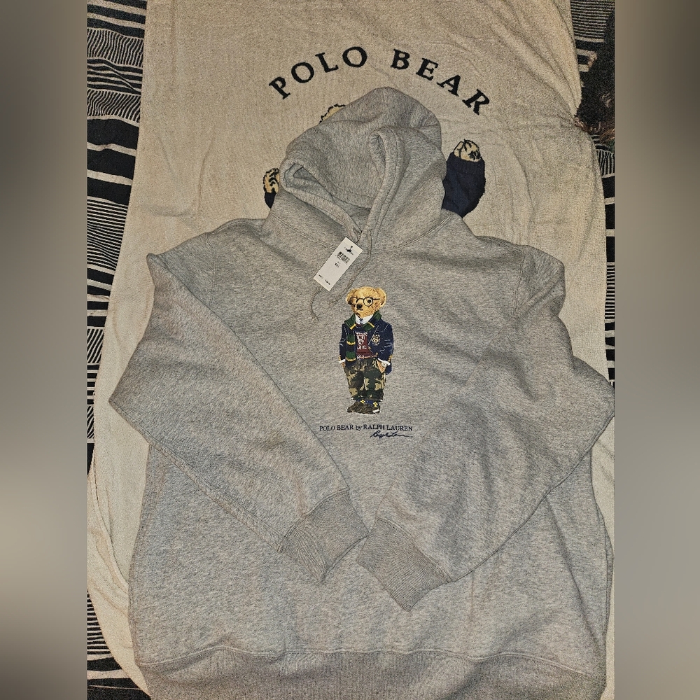 Ralph Lauren Polo Bear hooded sweatshirt
